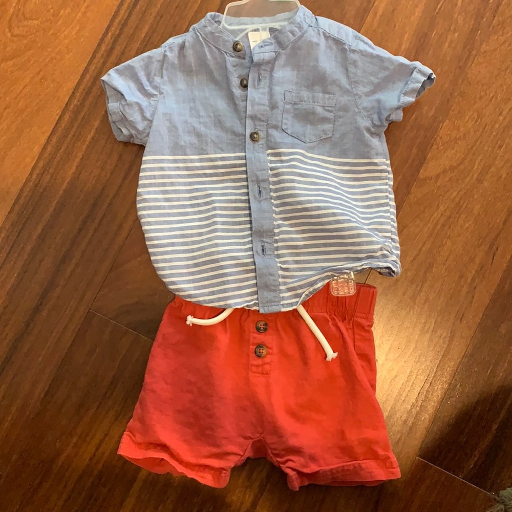 Top & short set
